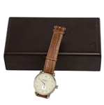Bobby Jones Presidents Cup Stainless Steel Watch in Wooden Presentation Box