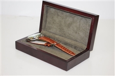 Bobby Jones Presidents Cup Stainless Steel Watch in Wooden Presentation Box