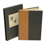 1957 1st Deluxe Edition "Ben Hogans Five Lessons" Golf Book - with Slipcase