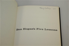 1957 1st Deluxe Edition Ben Hogans Five Lessons Golf Book - with Slipcase