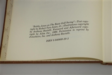 'The Basic Golf Swing' by Robert T. (Bobby) Jones - Illustrated by Anthony Ravielli