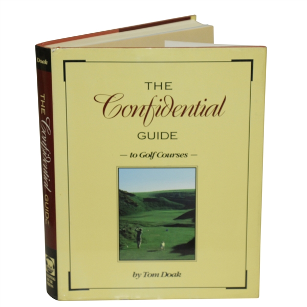 The Confidential Guide to Golf Courses Book Signed by Architect Tom Doak