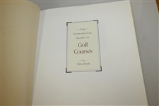 'The Confidential Guide to Golf Courses' Book Signed by Architect Tom Doak