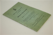 1935 Open Championship at Muirfield Official Programme - Alf Perry Winner