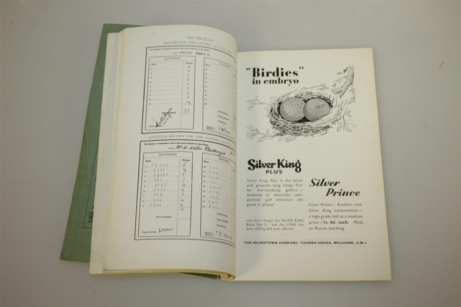 Lot Detail - 1935 Open Championship at Muirfield Official Programme ...