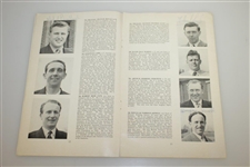 1959 The Walker Cup at Muirfield Program Signed by Team Including Nicklaus JSA ALOA