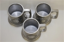 Three 1979 Walter Hagen Celebrity Golf Classic Pewter Tankard/Steins