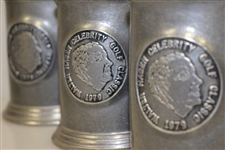 Three 1979 Walter Hagen Celebrity Golf Classic Pewter Tankard/Steins