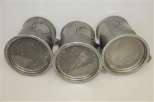 Three 1979 Walter Hagen Celebrity Golf Classic Pewter Tankard/Steins