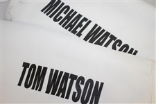 Tom Watson & Son's Office Depot Father Son Challenge Caddie Bibs 