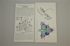Nick Faldo Signed 1987 Muirfield 116th Open Championship Cachet JSA ALOA