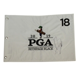 Francisco Molinari Signed 2019 PGA Championship at Bethpage Flag JSA ALOA