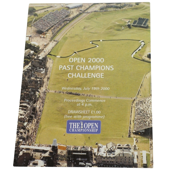 2000 Open Past Champions Challenge Order of Play at St. Andrews Old Course