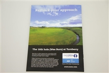 2009 Open Championship at Turnberry Information Guide & Tee Times Program