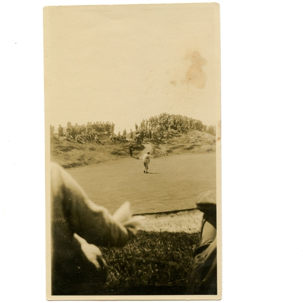 Original Bobby Jones Photo on 7th Green at 1926 Open Championship - Royal Lytham & St. Annes