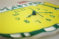 Classic Masters Tournament Yellow Logo Golf Wall Clock - Works