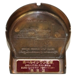 Royal & Ancient St. Andrews Fife Famous British Golf Clubs Putting Cup/Ashtray with Asian Advertising