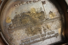 Royal & Ancient St. Andrews Fife 'Famous British Golf Clubs' Putting Cup/Ashtray with Asian Advertising