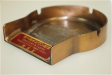 Royal & Ancient St. Andrews Fife 'Famous British Golf Clubs' Putting Cup/Ashtray with Asian Advertising
