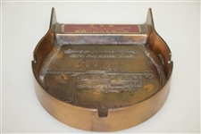 Royal & Ancient St. Andrews Fife 'Famous British Golf Clubs' Putting Cup/Ashtray with Asian Advertising