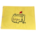 Phil Mickelson Signed Masters Undated Embroidered Flag JSA ALOA