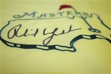 Phil Mickelson Signed Masters Undated Embroidered Flag JSA ALOA