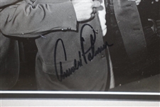 Arnold Palmer Signed 1964 Green Jacket Ceremony Oversize Photo w/ Jack JSA ALOA 