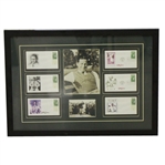 Classic Bobby Jones Picture & Cachets Framed Presentation Piece