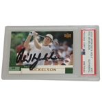 Phil Mickelson Signed 2002 Upper Deck Card PSA #28870584