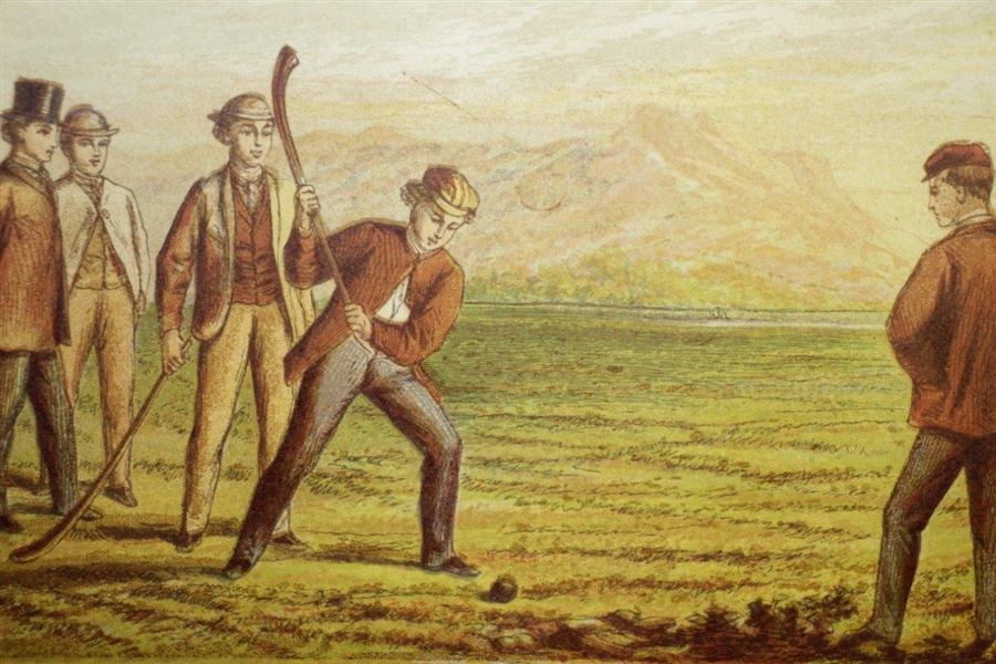 'Golfing' British Print by Joseph Kronheim And Co. - London