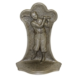 Vintage Post Swing Golfer w/ Bobby Jones Likeness Bookend