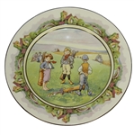 Bridgwood & So. Golf Critics English Plate 