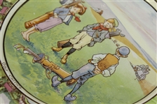 Bridgwood & So. 'Golf Critics' English Plate 