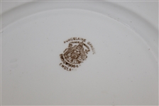 Bridgwood & So. 'Golf Critics' English Plate 