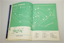 Jack Nicklaus Signed 1965 Open Championship at Royal Birkdale Program w/ Draw Sheet JSA ALOA