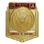 Don Cherrys Team USGA Walker Cup Badge - Excellent Condition