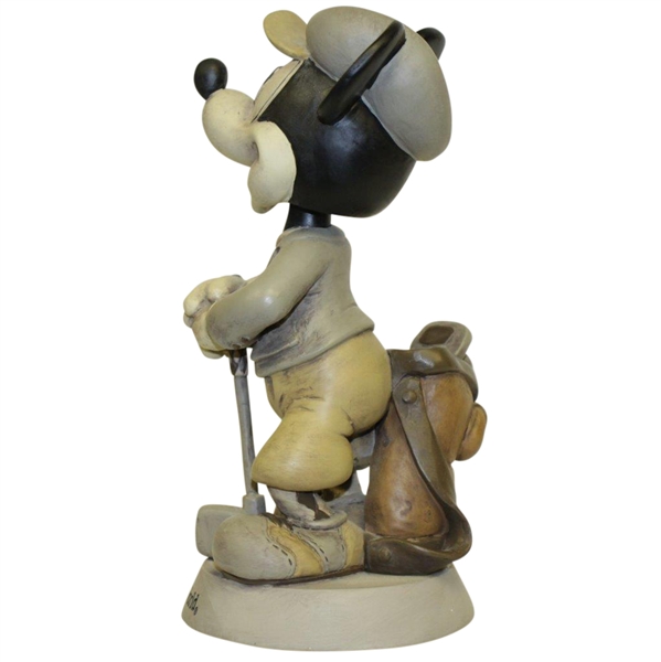Lot Detail - Mickey Mouse Walt Disney World Golf Themed Bobble head  Sculpture