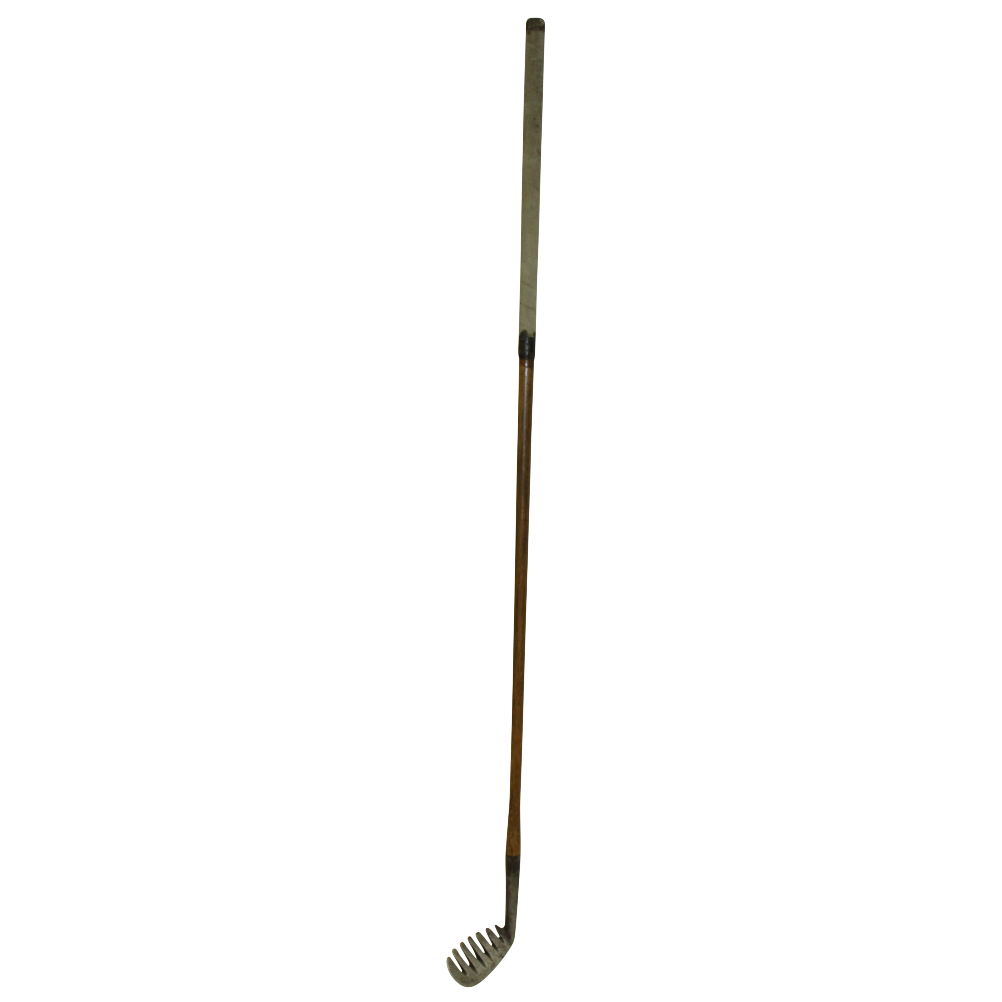 Lot Detail - Brown Patent Rake / Water Iron 'The Major' Montrose N.B.