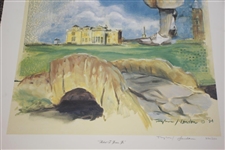 Bobby Jones Slam First Leg at St Andrews Deluxe Offset Lithograph 324/650 by Douglas B London