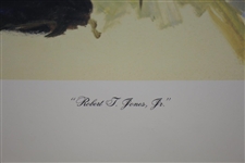 Bobby Jones Slam First Leg at St Andrews Deluxe Offset Lithograph 324/650 by Douglas B London