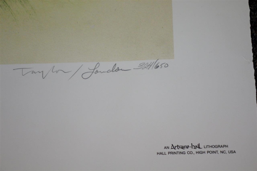 Bobby Jones Slam Second Leg at Hoylake Deluxe Offset Lithograph 324/650 by Douglas B London