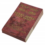 Bobby Jones Golf Swing Flicker Book by Elmer Wickersham w/ Local Course Advertising