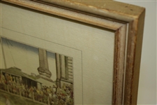 1930 Currier & Ives Robert T. Jones Jr Wins British Open at St. Andrews Framed First Edition of 999Print