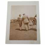1921 Bobby Jones Original Photo - Age 19 During His First British Amateur Week