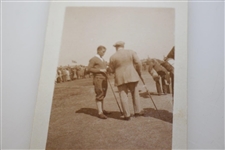 1921 Bobby Jones Original Photo - Age 19 During His First British Amateur Week