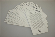 Mueller Golf's Greatest 30 Card Set in Original Box #1983/10,000