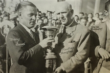 Bobby Jones 1930 U.S. Amateur Trophy Presentation Photocraft Photo - Grand Slam Complete