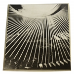  1938 Bobby Jones Driver Flash Swing Sequence Wire Photo - Work of Dr. Harold Edgerton