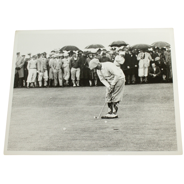 US Open Bobby Jones Putting U.P.I News Service Photo