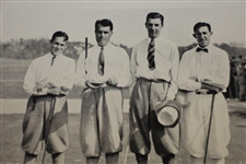 1922 The Country Club of Brookline 4 Ball-Bobby Jones, Francis Ouimet, Tolley, Wethered Photo